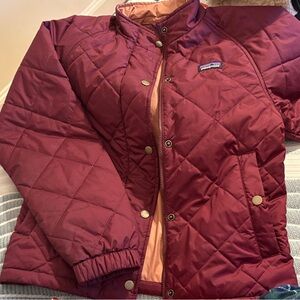 Patagonia Girls Puffer Jacket - Maroon